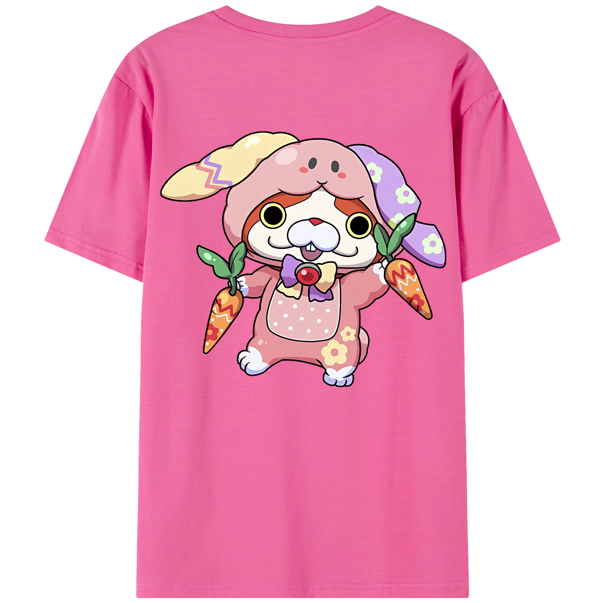 （画像用） 妖怪ウォッチ Yo-kai Watch レディース半袖Tシャツ(バックプリント)